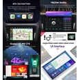 thumbnail image 5 of Android 12.0 Car Stereo Radio for N-issan MARCH/MICRA 2013-2018 GPS Sat Navigation 9'' Touchscreen DVD Multimedia Player FM BT Receiver with 4G 5G Wifi SWC DSP Mirror Link Carplay M300S, 5 of 8