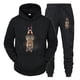 thumbnail image 2 of Chándal para hombre con estampado divertido de perro, ropa deportiva para correr, sudadera con capucha y pantalón de moda, conjunto de 2 piezas para amantes de los perros y animales, conjunto deportiv, 2 of 4