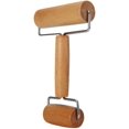 thumbnail image 3 of Rolling pastry and pizza baker rolls wooden baking kitchen, 3 of 5