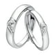thumbnail image 2 of Fiudx El Electrocardiograma, La Aleación y El Corazón para Pareja, El Romántico Conjunto de Boda y El Corazón Abierto, El Regallo para Romántica, La Talla Perfecta 2 Cm, La Temática Elegante, La Vari, 2 of 7