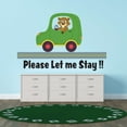 thumbnail image 3 of Please let me Stay!-Chipmunk Wall Decal -Vinyl Stickers for Home Interior Design Living Room Decoration -Wall Art Removable Stickers - Size : 20" x 12", 3 of 4