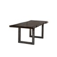 thumbnail image 2 of Hillsdale Furniture Emerson Rectangle Dining Table, Gray Sheesham, 2 of 2