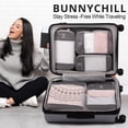 thumbnail image 5 of 6 Set Expandable Compression Packing Cubes for Suitcases,Lightweight Compressible Travel Packing Organizer for Carry on Suitcase,Organizer Bags Set as Travel Essentials for Women Man, 5 of 7