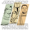 thumbnail image 2 of Men's Star Wars: The Mandalorian The Partnership Pull Over Hoodie White Medium, 2 of 4