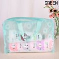 thumbnail image 3 of Bolsa De Cosméticos Transparente PVC Flor Impermeable Maquillaje De Viaje Lavado Nuevo Estilo, 3 of 3
