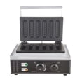 thumbnail image 2 of Máquina comercial para hacer palitos de queso para perros calientes de maíz, 6 unidades, 110 V, 1550 W, temporizador de 5 minutos, 2 of 5