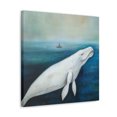 thumbnail image 2 of Beluga Whale Ethereal Dream - Canvas, 2 of 10