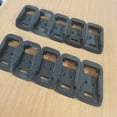 thumbnail image 3 of 10Pcs Tool Mount Holder Plastic Electric Tool Battery Dock Holder Heavy Duty Power Tool Hanger compatible with  20V Lithium-Ion Battery Power Too, 3 of 5