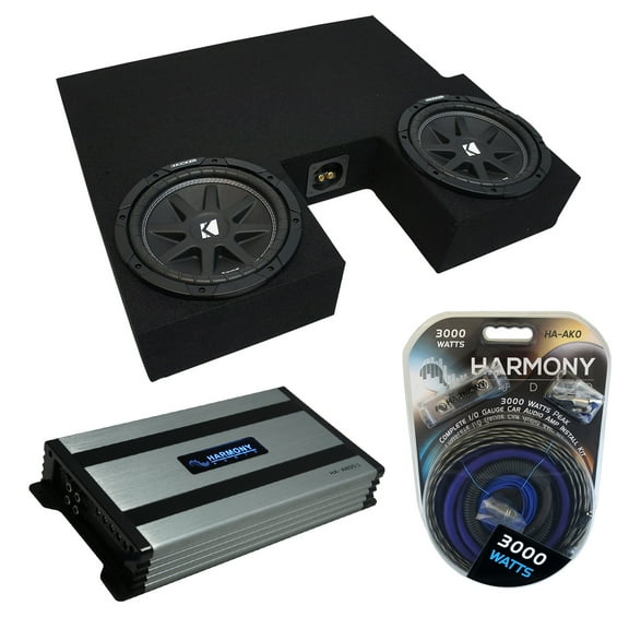 07-13 Toyota Tundra Double Cab Kicker Comp C10 Dual 10 Sub Box HA-A800.1 Amp