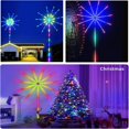 thumbnail image 2 of Estbridge WiFi Bluetooth Smart Fireworks LED Light Outdoor  LED Fireworks Sparkler Lights Outdoor Tall  LED Firework Lights Music/Mic Sync with Firework Launch Effect Remote & APP Control, 2 of 7