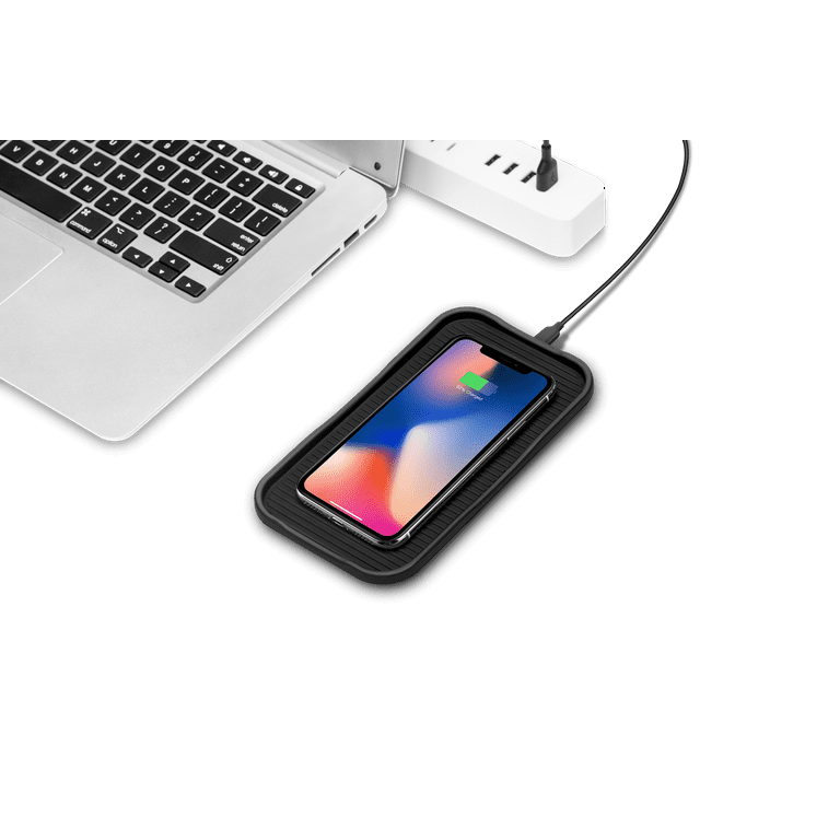 AutoDrive 10W Wireless Charging Pad Compatible with All Qi Enabled Devices