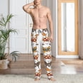 thumbnail image 2 of Naloa Corgi Dog2 Pajama Pants Men, PJ Bottoms, Sleep & Lounge Pants-XX-Large, 2 of 6