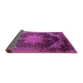 thumbnail image 2 of Ahgly Company Indoor Round Oriental Pink Industrial Area Rugs, 5' Round, 2 of 4