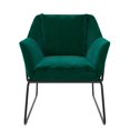 thumbnail image 4 of Novogratz Alivia Accent Chair in Green Velvet, 4 of 11