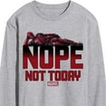 thumbnail image 3 of Marvel Deadpool - Nope Not Today - Men's Long Sleeve Graphic T-Shirt, 3 of 5