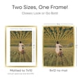 thumbnail image 2 of Marco de fotos Homeforia Gold Metal 9x12 con vidrio templado, 2 of 8