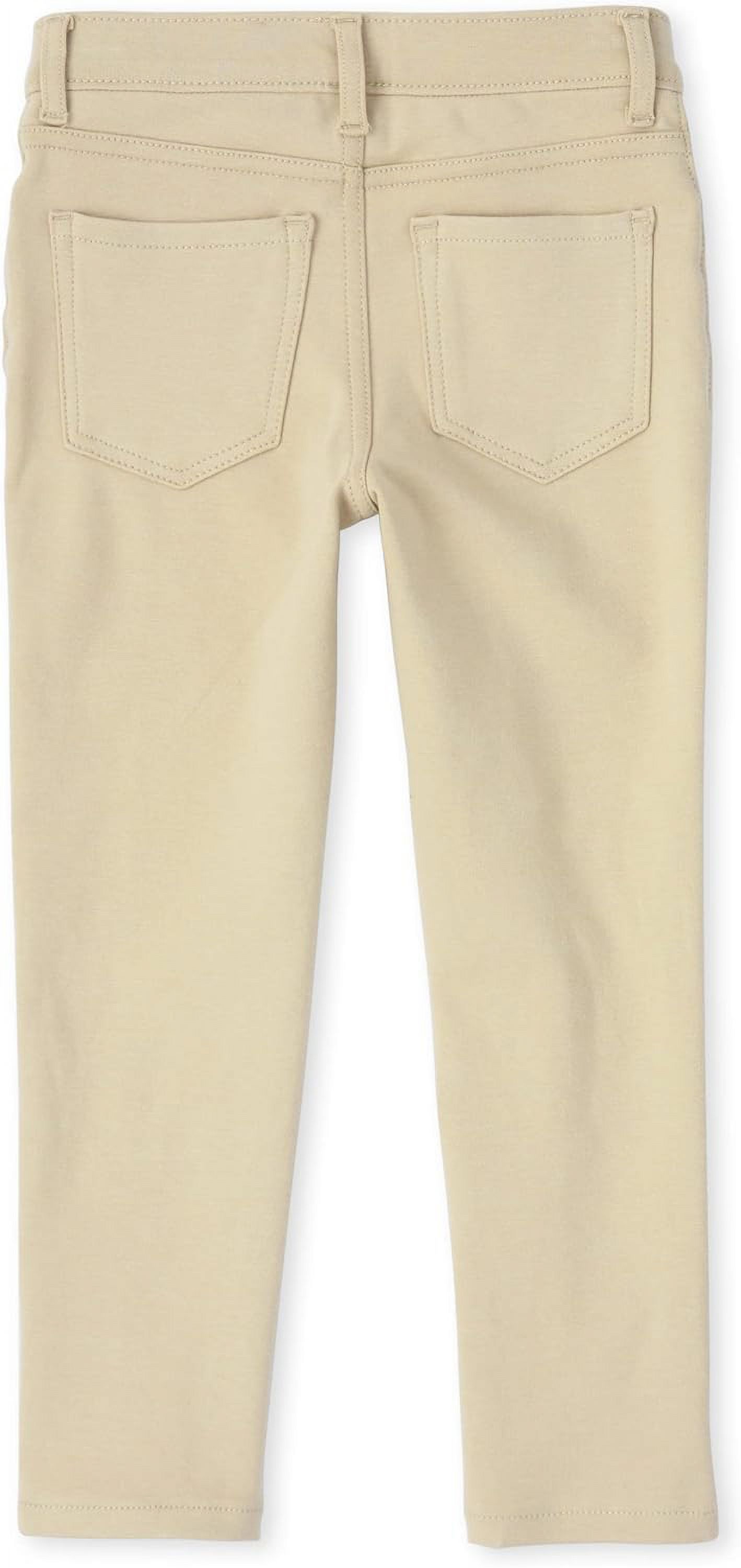The Children's Place Girls Uniform Ponte Knit Pull-On Jegging, 2-Pack, Sizes 4-18