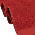 thumbnail image 2 of SupremePlus Premium Absorbent 16" x 27" 100% Ring Spun Cotton Hand Towels, Red 12 Count, 2 of 8