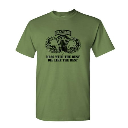 AIRBORNE RANGER - army special forces fight - Cotton Unisex T-Shirt