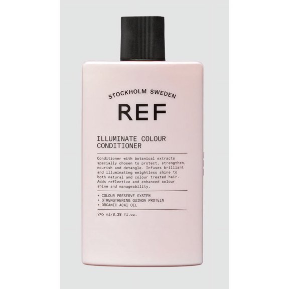 8.28 oz , REF Reference of Sweden - Illuminate Colour Conditioner Hair - Pack of 1 w/ SLEEKSHOP Pin Comb