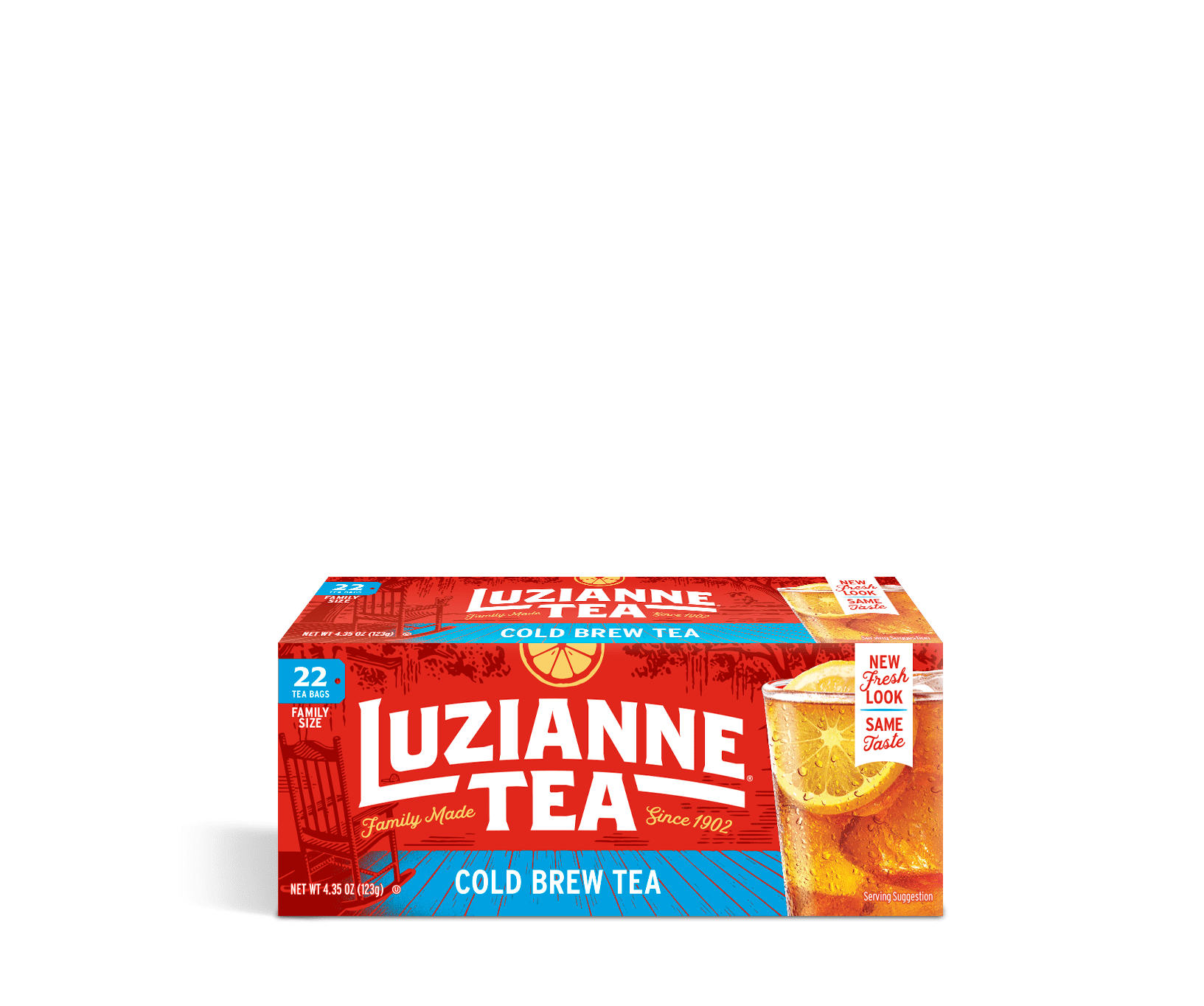 (3 pack) Luzianne Cold Brew Iced Tea, 22 Count