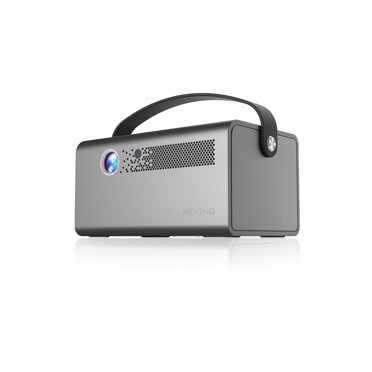 Rexing PV7 Pro Smart DLP Projector 600ANSI with 3D Projection, Wi-Fi, Bluetooth