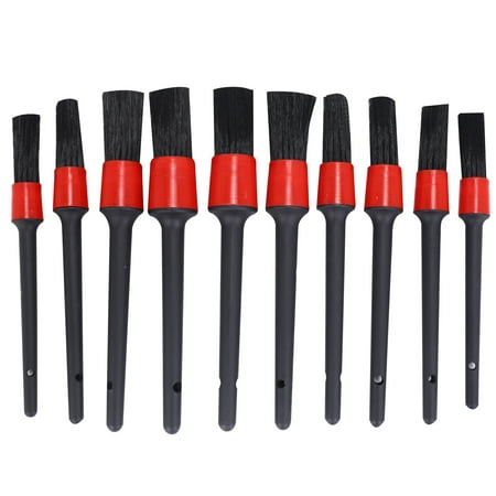 

2Set Car Detail Brush Wash Auto Detailing Cleaning Kit Engine Wheel Brushes Tool Auto Car Detailing Brush Set 5Pcs / Set