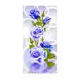 thumbnail image 1 of Rosa azul flor 5D diamante DIY pintura punto de cruz bordado decoración del hogar Tmvgtek decoración de arte en el hogar, 1 of 7