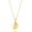 Gold Conch, variant on Natural Seashell Shell Scallop Pendant Choker Necklace Adjustable 18K Gold Plated Cable Chain Handmade Jewelry for Women[s2862]