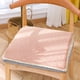 thumbnail image 5 of Xihbxyly Cojín de Asiento Suave y Cómodo, Antideslizante y Duradero, Ideal para Sillas de Oficina, Taburetes de Cocina y Bancos, para Uso En Interiores y Exteriores, Beige, Gris y Rosa, 40 X 40 Cm., 5 of 6