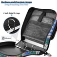 thumbnail image 4 of FORMRS Zipper Binder with Shoulder Strap 2-inch Ring 500 Sheet Capacity File Bag, Boat Seaside, 4 of 5