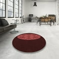 thumbnail image 4 of Ahgly Company Tapis d'Intérieur Lavables à la Machine en Briques de Transition Rouge, 4' x 6', 4 of 7