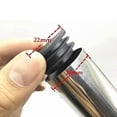 thumbnail image 2 of Paquete de 24 tapones para patas de mesa y silla de 22 mm de diámetro, cubierta de plástico redonda con rosca insertada en el tubo para proteger la mesa., 2 of 5