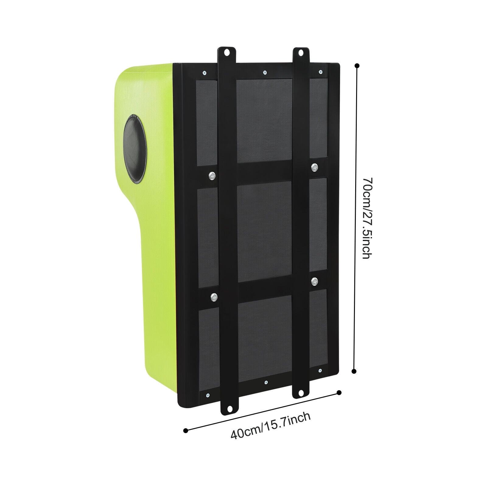 Green Wall Mount Punching Bag - Space-Saving Boxing Training Equipment for Hooks, Uppercuts, Straight Combinations - Uppercut Training Punching Target - 880lbs Bear Force