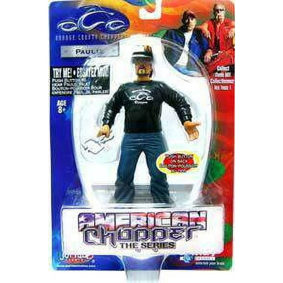 Orange County Choppers American Chopper Paulie Action Figure