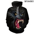 thumbnail image 5 of Sudadera con capucha de moda para hombre, estampado de lobo animal, jersey estampado en 3D, tendencia urbana, hip hop, otoño, manga larga, ropa de gran tamaño para hombre, 5 of 5