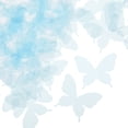 thumbnail image 1 of Unique Bargains Organza Butterfly Ornament, 20 Pack Fabric Butterflies Bows Butterfly Decoration Appliques, Light Blue, 1 of 6