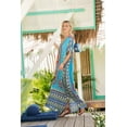 thumbnail image 5 of Vestido largo caftán holgado de verano con estampado étnico para mujer, ropa de playa y noche, 5 of 5