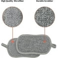 thumbnail image 2 of Esponjas lavables para lavavajillas, 6 estropajos reversibles antiarañazos, esponjas de microfibra antibacterianas para cocina, 2 of 5