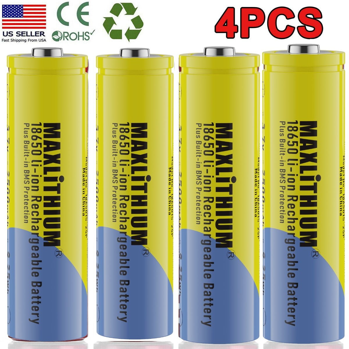Walimex pro Chargeur double pour batterie Li-Ion 18650 et 18350 - wal