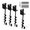 Side Head-4PACK, variant on Side Head-8PACK Trampoline Anchor Kits Heavy Duty Carbon Steel Ground Anchors with L Brackets