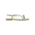 thumbnail image 2 of Time and Tru Women's Pearl Toe Ring Sandals, 2 of 6