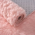 thumbnail image 3 of Assile Runner Rug 2 x 6 Ft Fluffy Faux Fur Rugs Super Soft Plush Carpet Non Slip Shaggy Living Room Floorcover Fuzzy，Pale Pink, 3 of 5