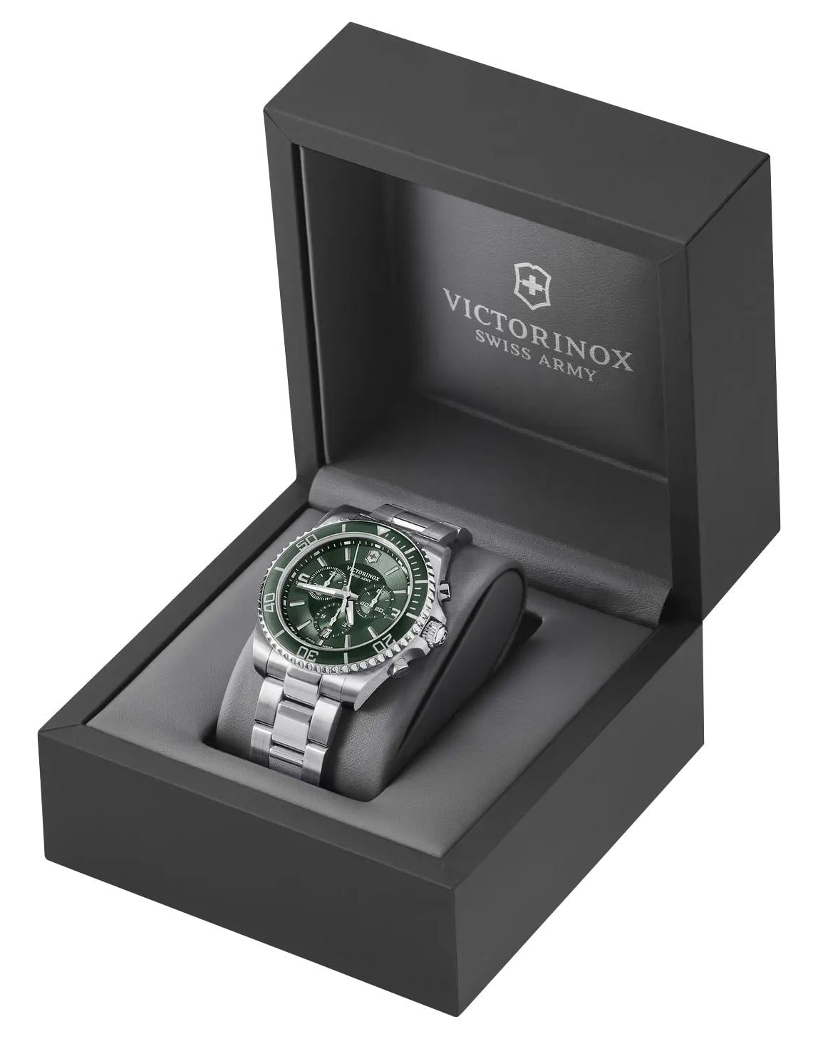 Victorinox Swiss Army Maverick Chronograph Stainless Steel Green