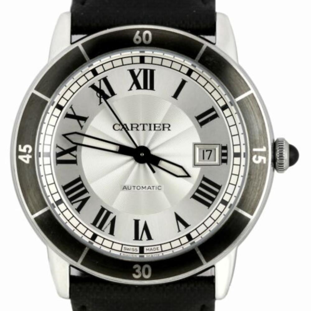 Pre-Owned Cartier Ronde Croisiere De Cartier WSRN0002 Steel Watch  (Certified Authentic \u0026 Warranty) - Walmart.com