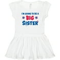 thumbnail image 3 of Inktastic July 4th Im Going to Be a Big Sister Girls Toddler Dress, 3 of 5