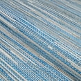 thumbnail image 6 of Couristan Monte Carlo Coastal Breeze 3'9" x 5'5" Ocean and Champagne Outdoor Rug, 6 of 7