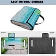thumbnail image 5 of FUIALDOLG 51x30Inch Beach Theme Golf Cart Seat Cover All Season Protection Anti Skid Summer Golf Cart Seat Towel Blanket Breathable Cooling Club Car Seat Cushion with Storage Pocket, 5 of 8