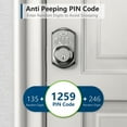 TEEHO Keyless Entry Door Lock Keypad Electronic Smart Deadbolt for