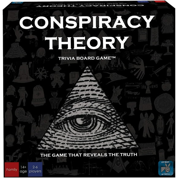 Neddy Games Conspiracy Theory Trivia Board Game
